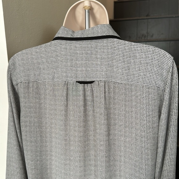 LOFT blouse XS black and white - Picture 5 of 9